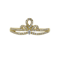 Natural .29ct Diamond Ring 14KT Yellow Gold