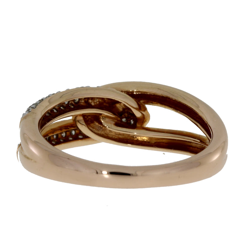 Natural .50ct Diamond Ring 14KT Rose Gold