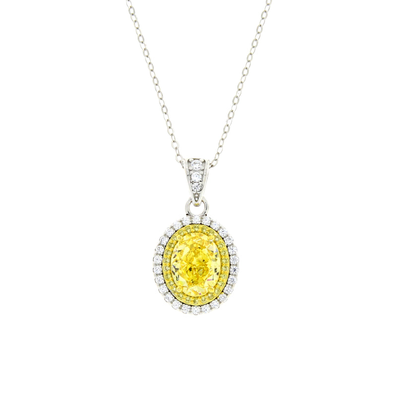 Genuine Cubic Zirconia Fashion Pendants Sterling Silver