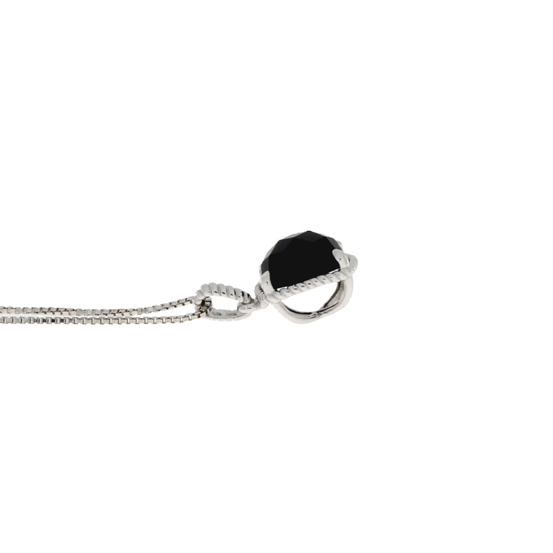 Genuine Onyx Fashion Pendants Sterling Silver