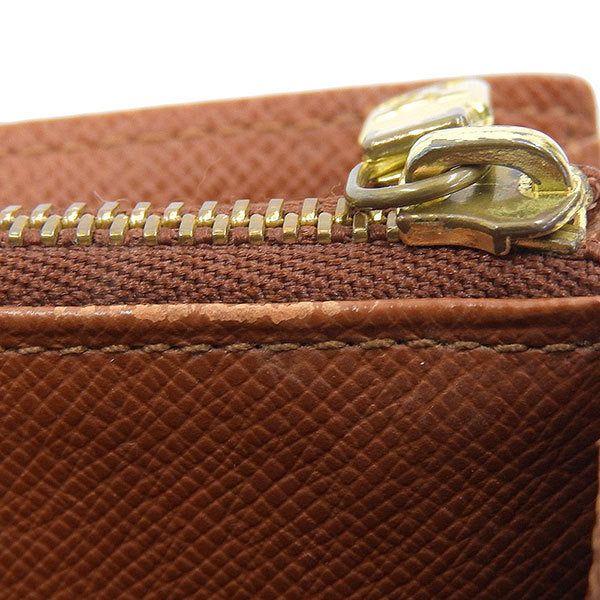 Louis Vuitton Monogram Womens PVC Long Wallet (bi-fold) Brown