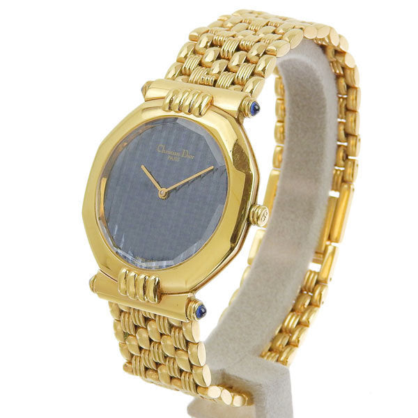 Christian Dior Quartz Gold Plated Mens Watch