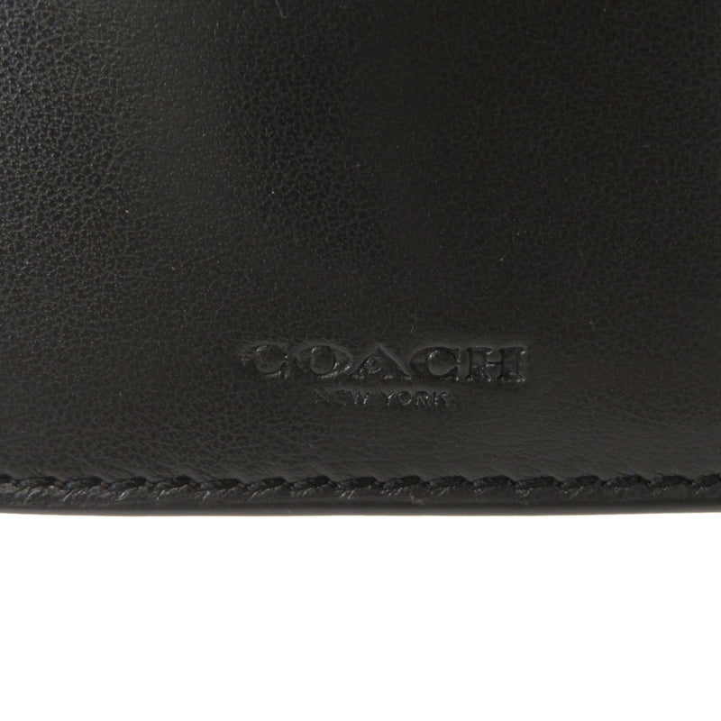 Coach D1881 Signature Bi-Fold Wallet PVC Leather Ladies