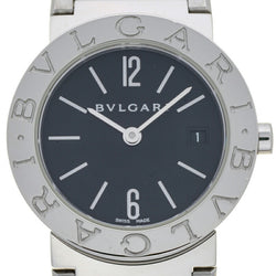 Bvlgari Ladies Watch BB26SS Stainless Steel Black Arabian Dial