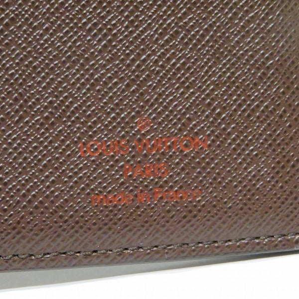 Louis Vuitton Damier Portofeuil Brothers N60017 Long Wallet Bi-Fold Mens
