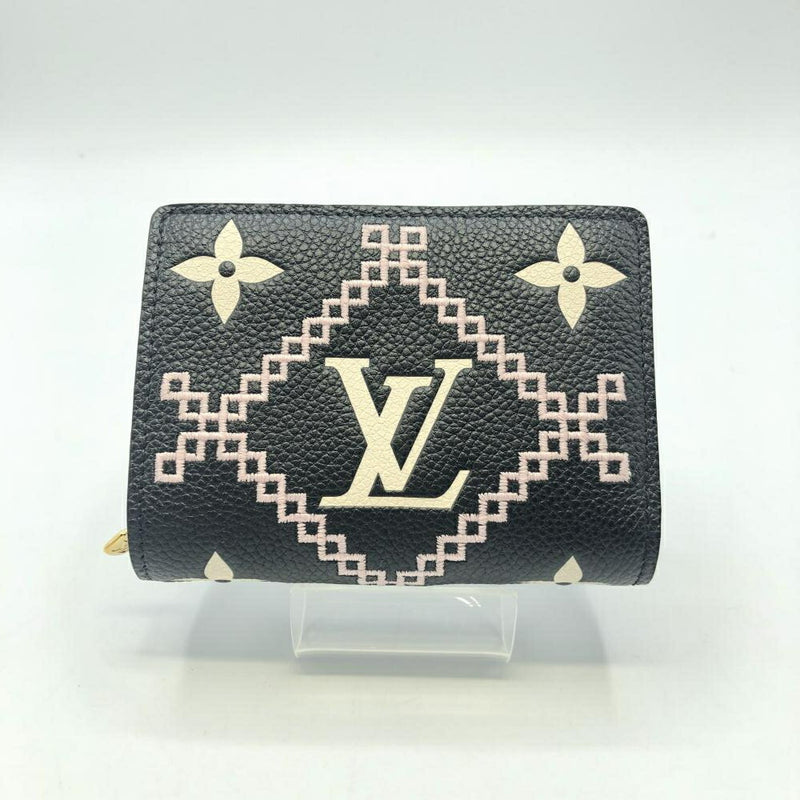 LOUIS VUITTON Louis Vuitton Portfore Claire M81139 2022 New Bi-Fold Wallet Black