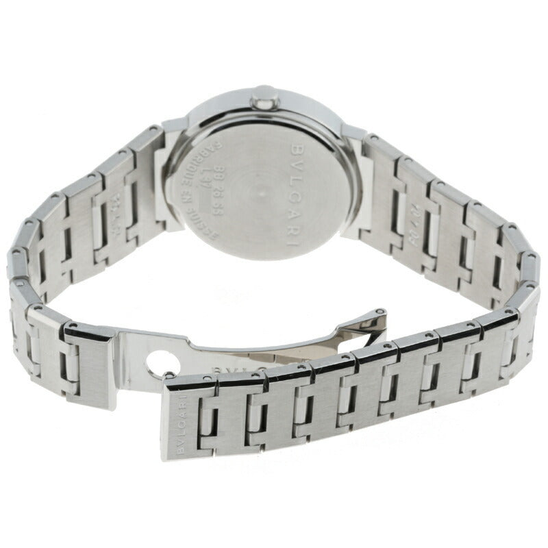Bvlgari Ladies Watch BB26SS Stainless Steel Black Arabian Dial