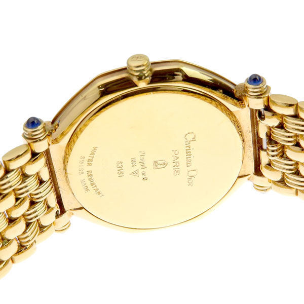 Christian Dior Quartz Gold Plated Mens Watch