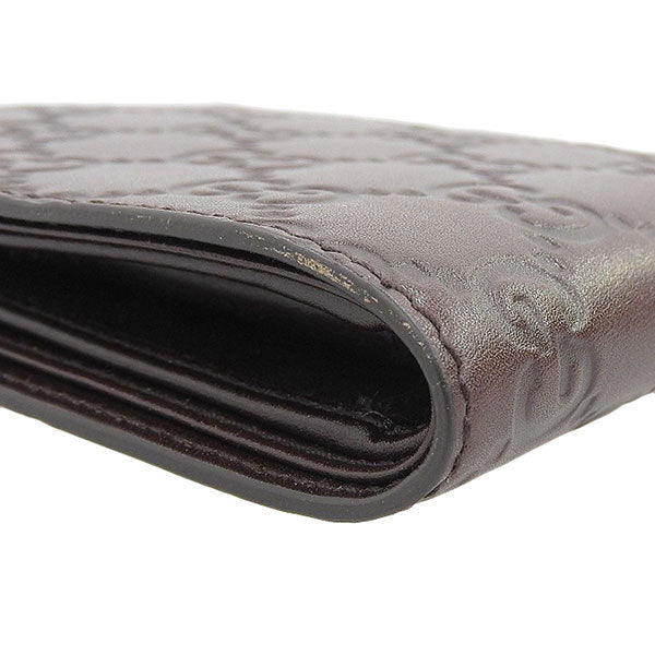 Gucci Womens Leather Wallet (bi-fold) Brown