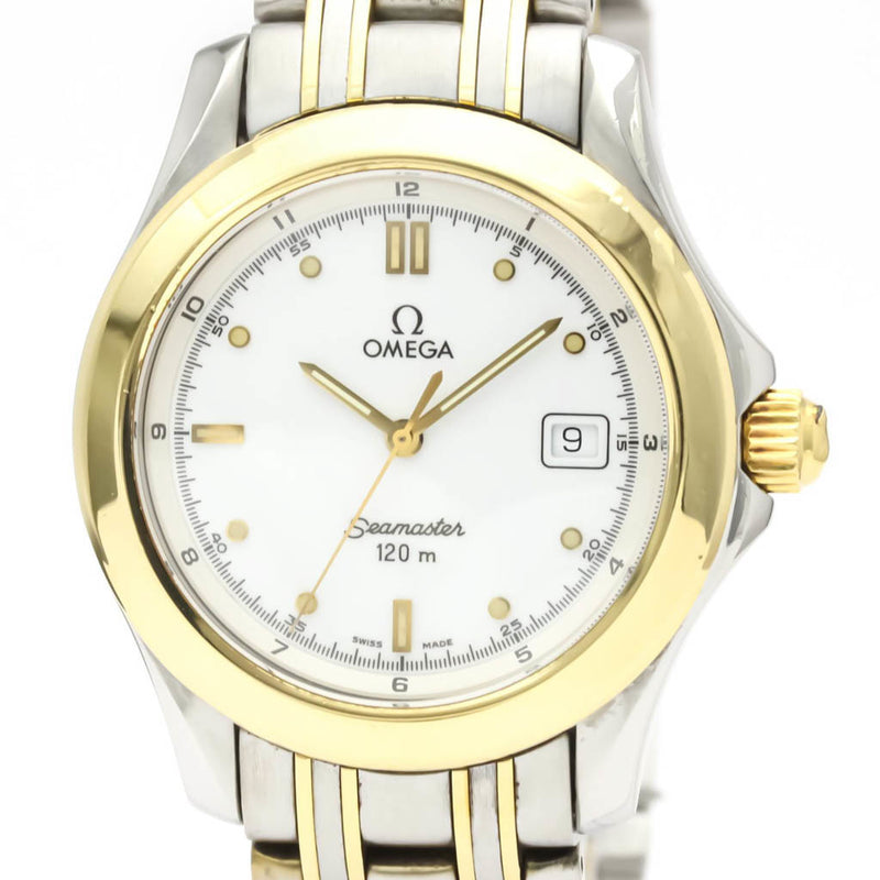 Omega Seamaster Quartz Stainless SteelYellow Gold (18K) Mens Sports Watch 2311.20