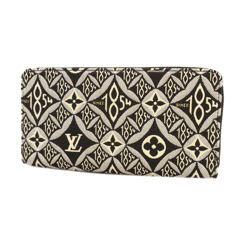 Auth Louis Vuitton Monogram Jaguar Zippy Wallet M80324 MenWomenUnisex Wallet