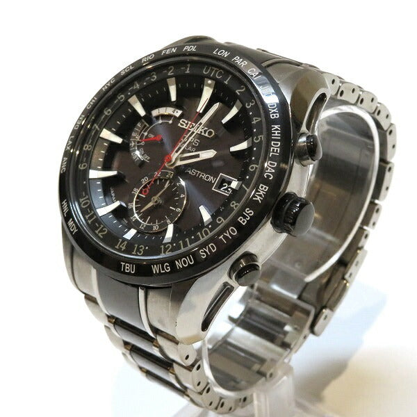 Seiko Astron 7 52-0AF0 Radio Solar Watch Mens