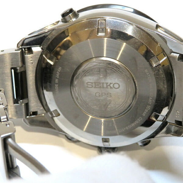 Seiko Astron 7 52-0AF0 Radio Solar Watch Mens