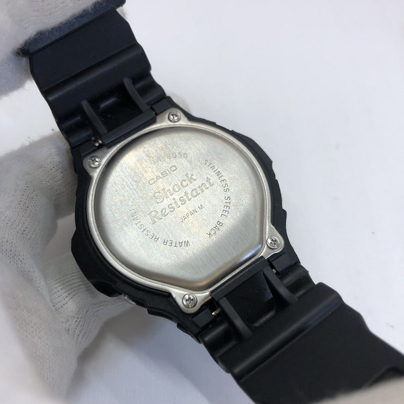 G-SHOCK CASIO Casio Watch DW-8050 Throttle Digital Quartz Square Face Black Men