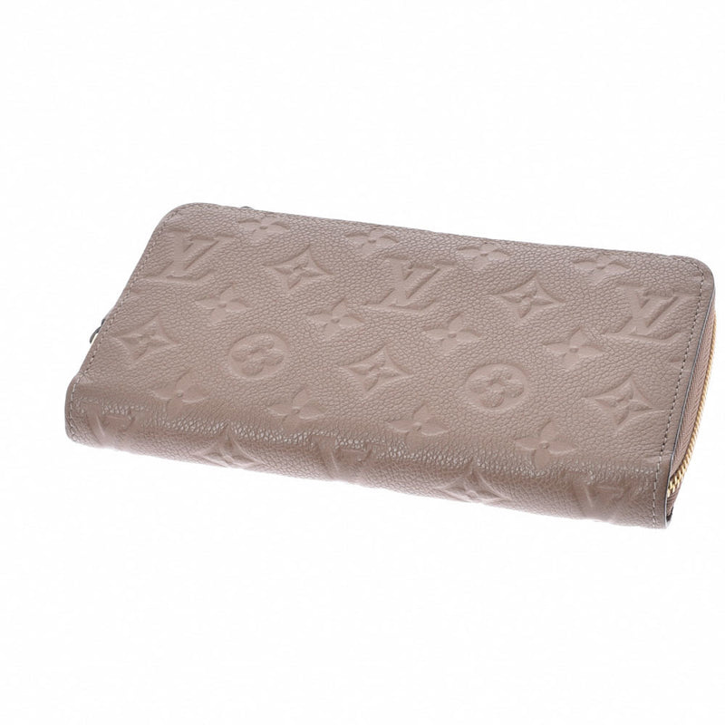 LOUIS VUITTON Monogram Amplant Zippy Top (Greige) M61443 Unisex Leather Purse