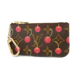 Auth Louis Vuitton Monogram Cherry Pochette Clef M95042 Womens Coin Case