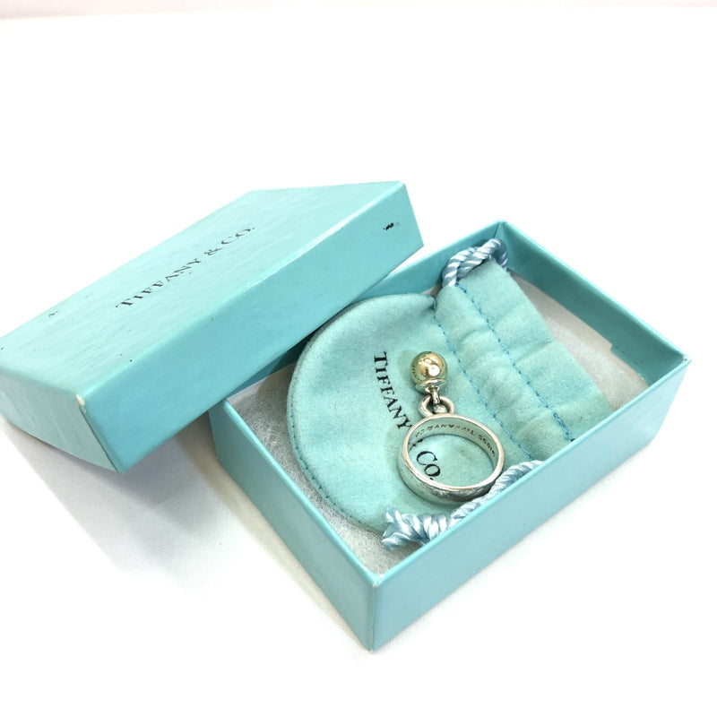 TIFFANY & Co. Tiffany Ring Dangle Ball Silver Gold 925 750 Ladies