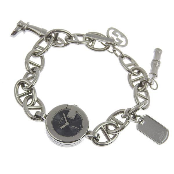 Gucci Quartz Stainless Steel Womens Watch