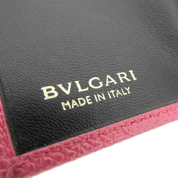 Bvlgari Bvlgari Bvlgari Womens Leather Wallet (tri-fold) Pink