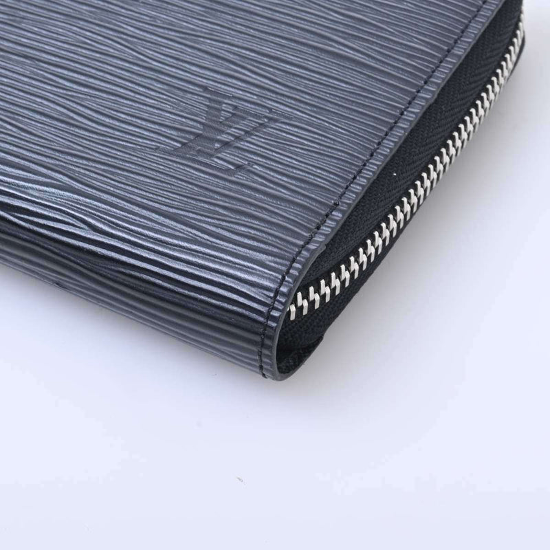 Louis Vuitton Epi Womens Epi Leather Long Wallet (bi-fold) Black