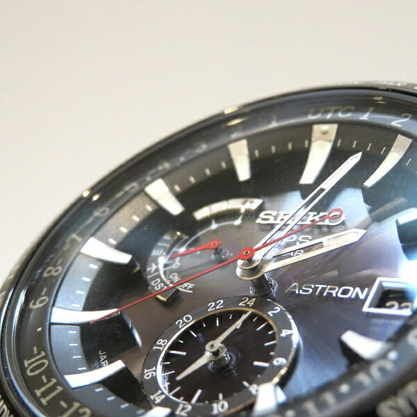 Seiko Astron 7 52-0AF0 Radio Solar Watch Mens