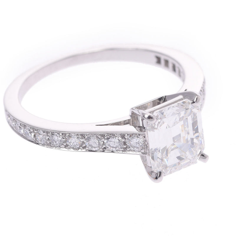 CARTIER Cartier 54 Diamond 1.54ct 13.5 Ladies Pt950 Platinum Ring /