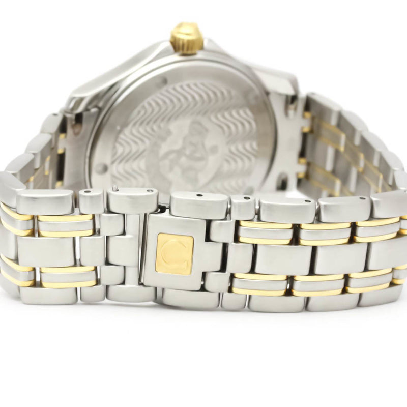 Omega Seamaster Quartz Stainless SteelYellow Gold (18K) Mens Sports Watch 2311.20