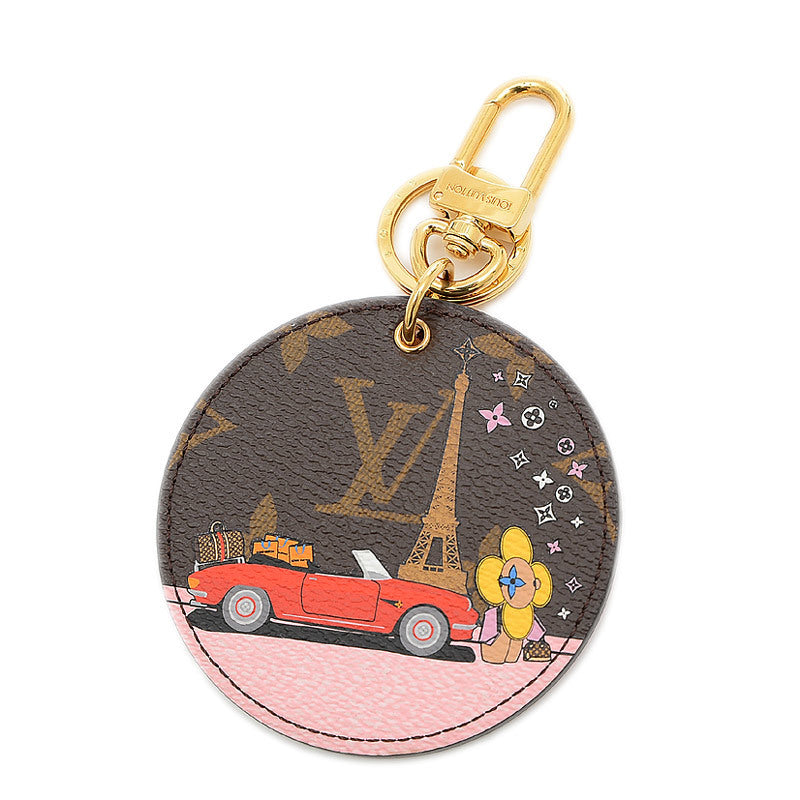 Louis Vuitton Monogram Porto Cray Rustre Vivienne Keychain Charm M68651