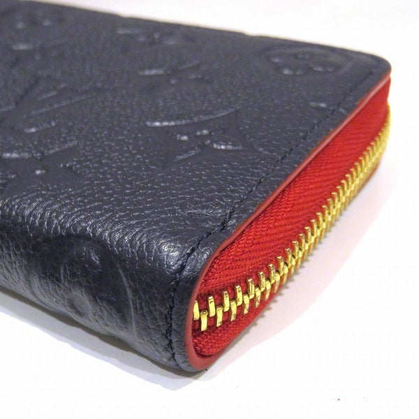 Louis Vuitton Monogram Amplant Portofeuil Clemence M68325 Wallet Long Ladies