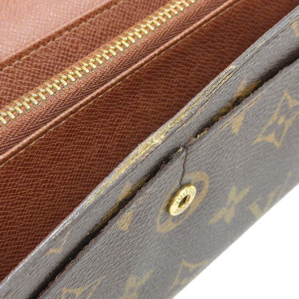 Louis Vuitton Monogram PVC Long Wallet (bi-fold) Brown
