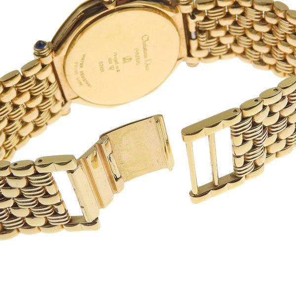 Christian Dior Quartz Gold Plated Mens Watch