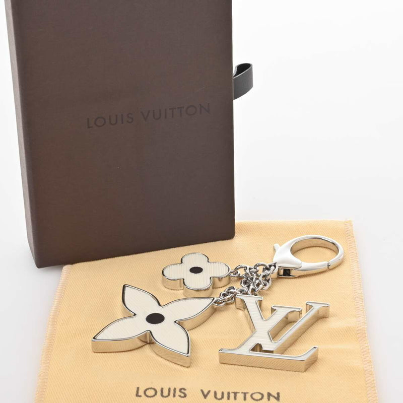 Louis Vuitton Epi Keyring (White)