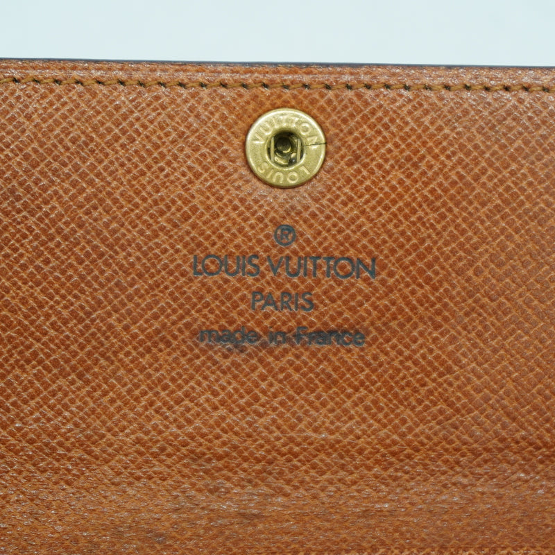 Auth Louis Vuitton Key Case Monogram Multikre 6 M62630 Unisex