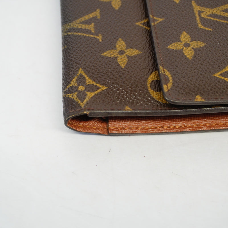 Auth Louis Vuitton Monogram Porto Tresor International M61215 Unisex Wallet