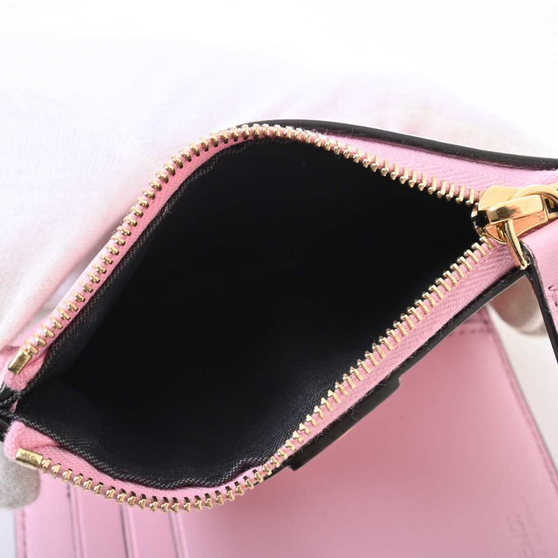 Fendi Womens Leather Wallet (bi-fold) Pink