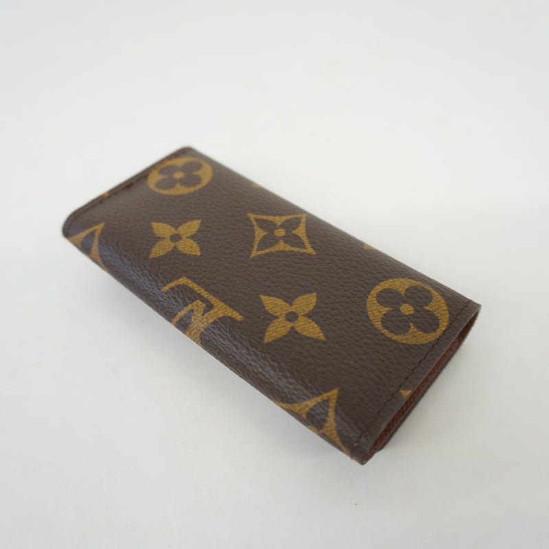 Auth Louis Vuitton Monogram Multicles4 M62631 MenWomenUnisex Key Case