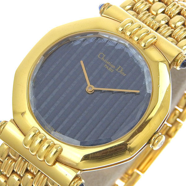 Christian Dior Quartz Gold Plated Mens Watch