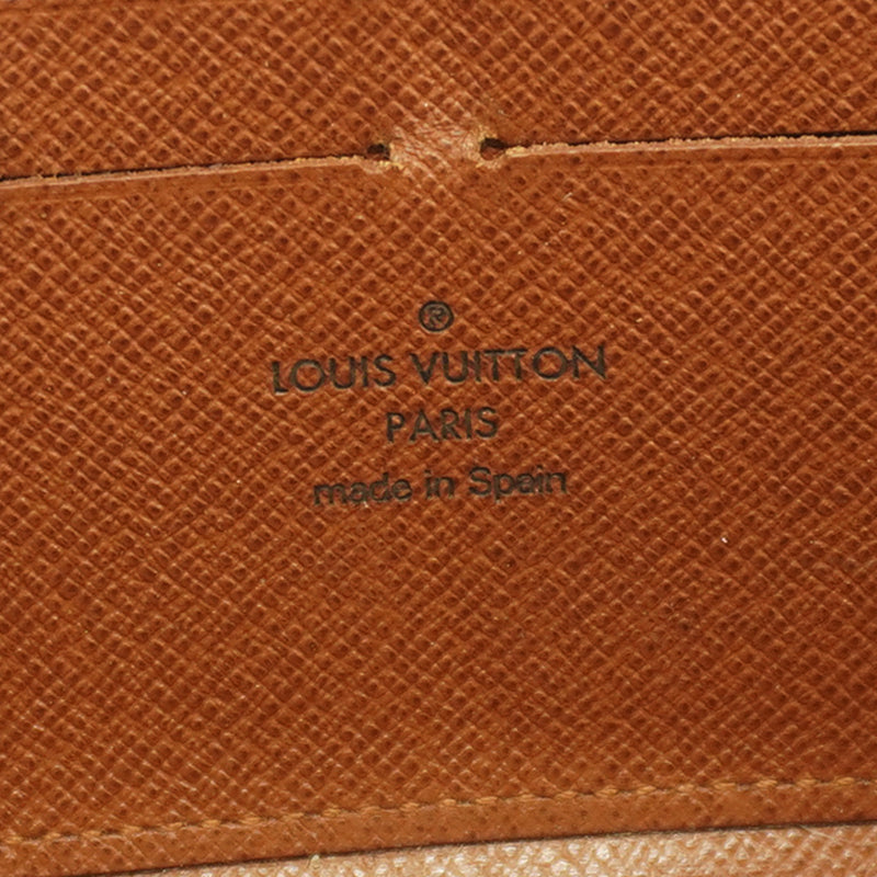 Auth Louis Vuitton Monogram Zippy Wallet M60017 Unisex Long Wallet (bi-fold)