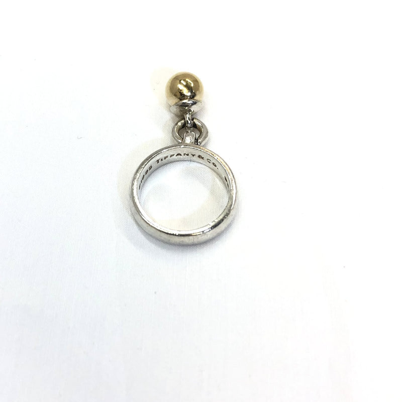 TIFFANY & Co. Tiffany Ring Dangle Ball Silver Gold 925 750 Ladies
