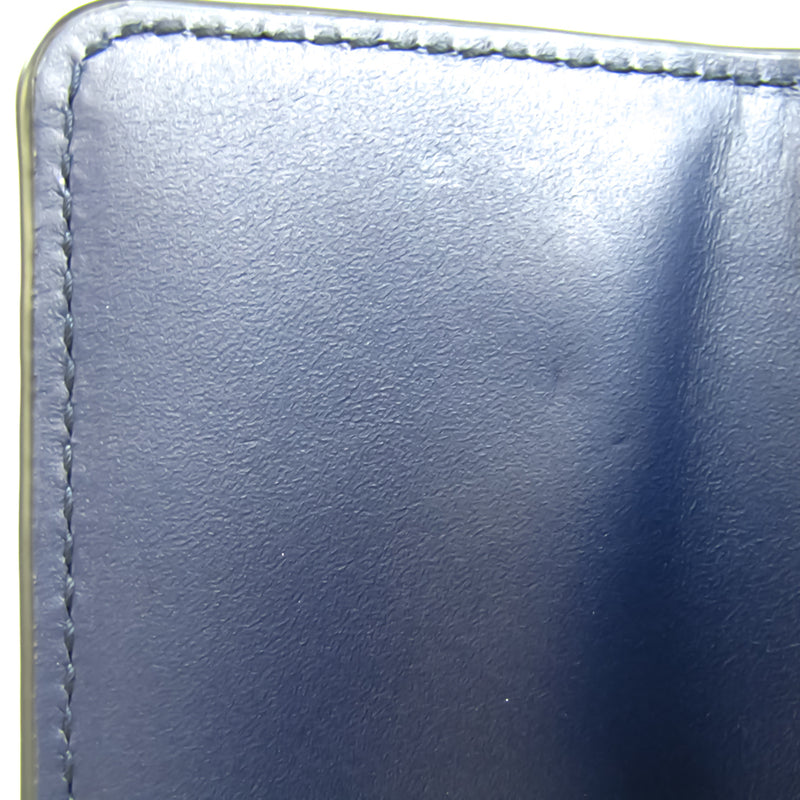 Loewe Unisex Leather Key Case Navy
