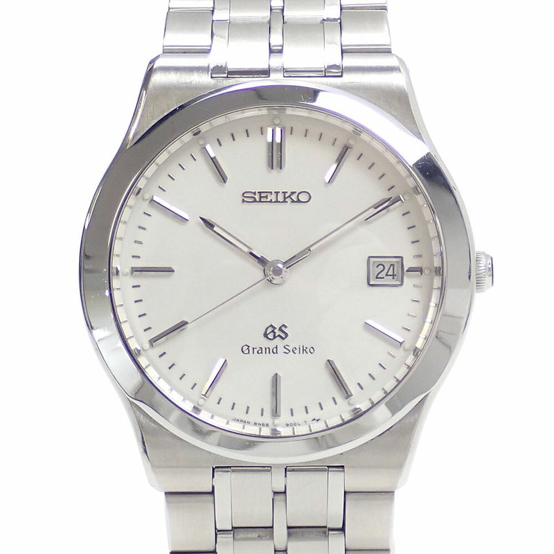Seiko Watch Grand Mens Quartz SS 8N65-9000 Battery Operated