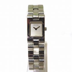 Gucci GUCCI Square Face 2305L Quartz White Dial Watch Ladies