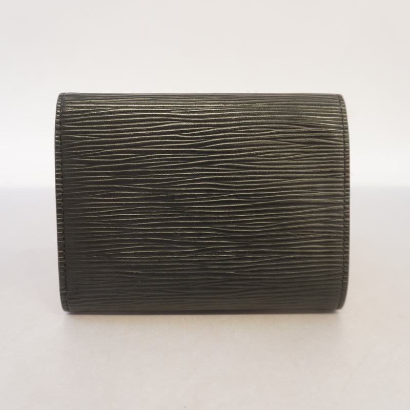 Auth Louis Vuitton Epi Portofeuil Victorine M62980 Womens Wallet (tri-fold)
