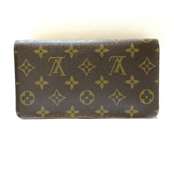 Louis Vuitton Monogram Porto Monezip M61727 Long Wallet Unisex