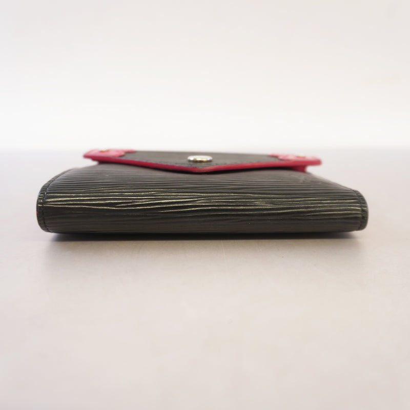 Auth Louis Vuitton Epi Portofeuil Victorine M62980 Womens Wallet (tri-fold)