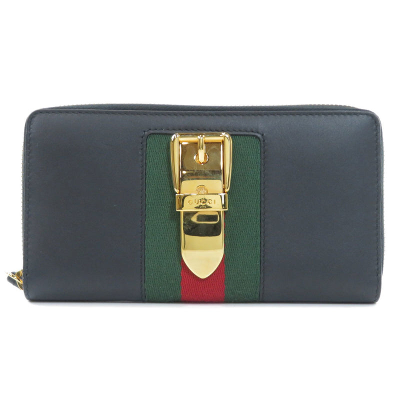 Gucci 476083 Sherry Line Purse Leather Ladies