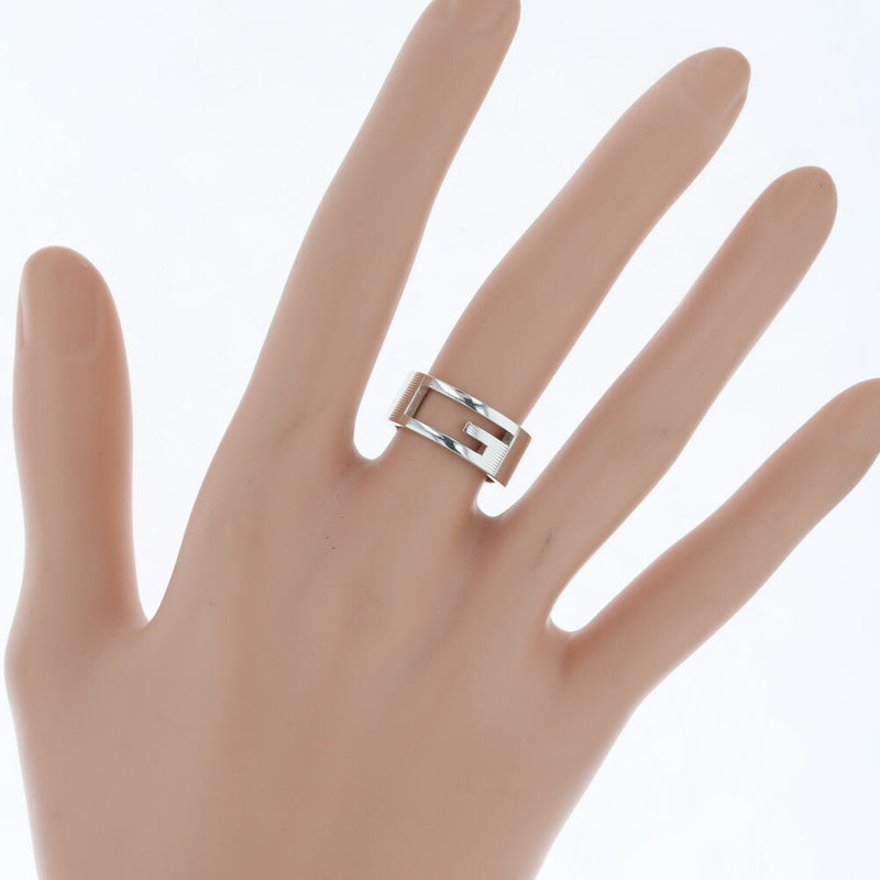 Gucci Ring Branded G Width approx. 8mm Silver 925 Ladies GUCCI