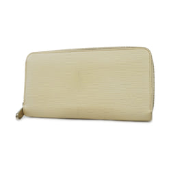 Auth Louis Vuitton Epi Zippy Wallet M6007J Womens Long Wallet LV Off White
