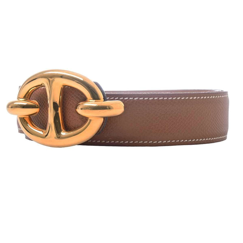Hermes Womens Leather Standard Belt Brown