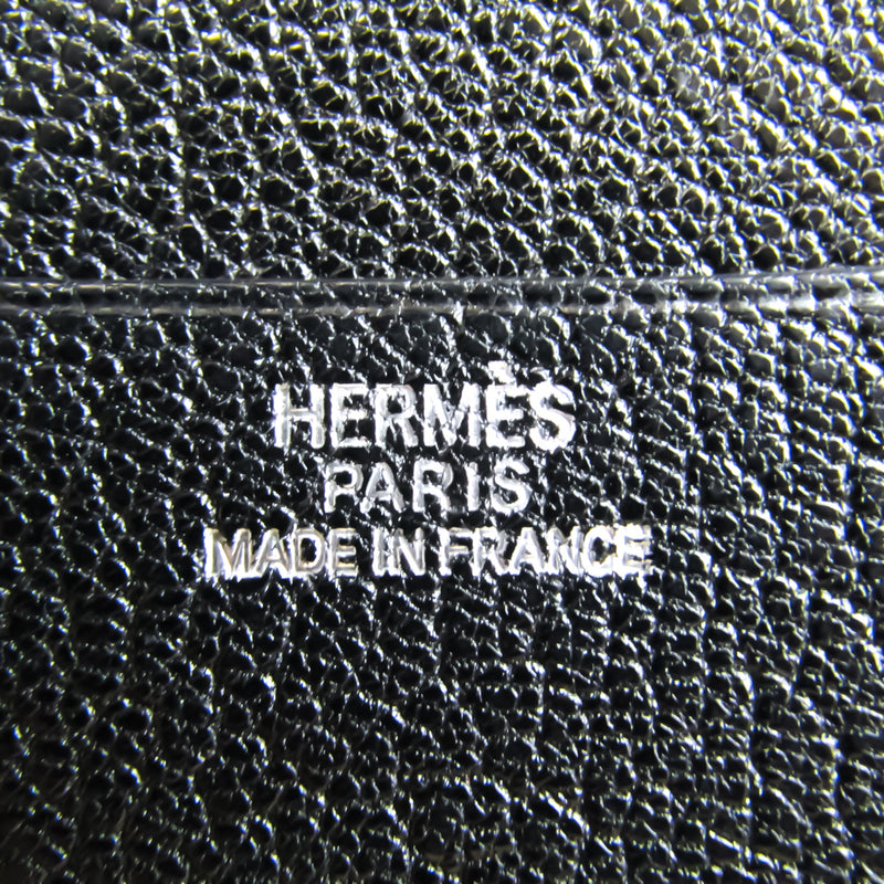 Hermes Agenda Personal Size Planner Cover Black GM